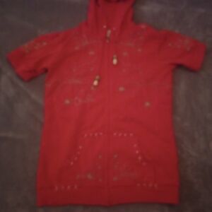 O'Neill Vibrant Red Hooded Teddy Jacket